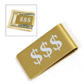 Gold Metal Money Clip